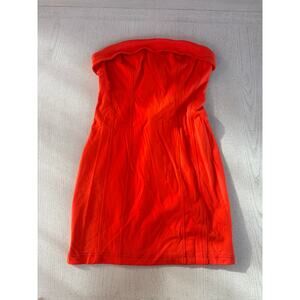 NWT Urban Outfitters Red Orange Mini Dress Clubbing Clubcore Party Dress